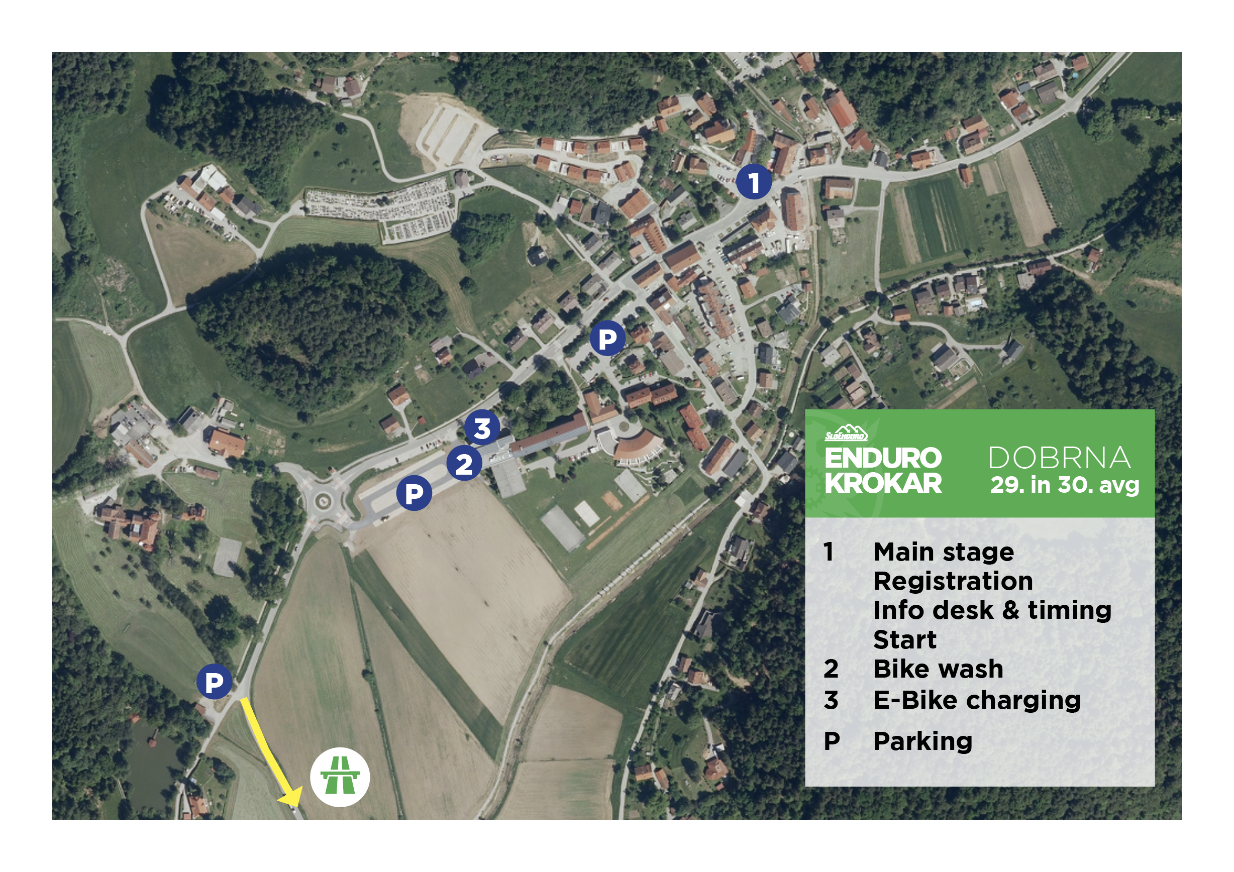 SloEnduro Krokar course map / profile